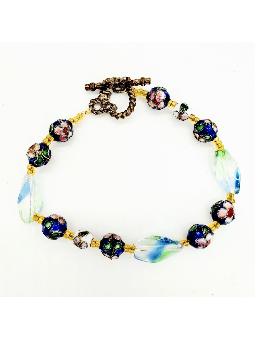 Handmade Vintage Cloisonné Bracelet [COPY]
